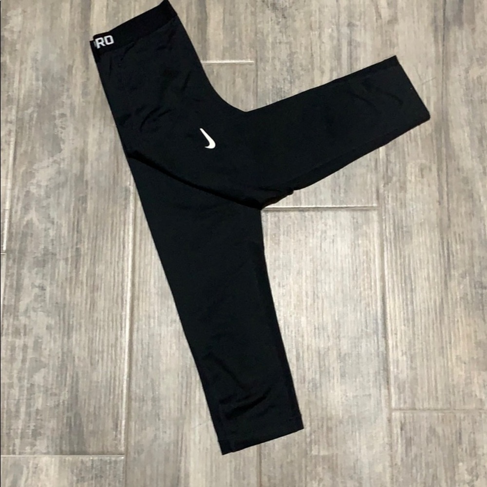 Nike Pro Black Capri Leggings - Size S